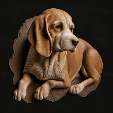 3D model Beagle dog (STL)